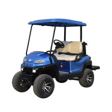 Blue 4 Seater High Quality off Road Battery Powered Utility Mini Electric Airport Golf Buggy Cart with CE Certificate